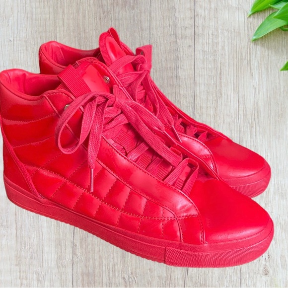 Zara men’s Red hight tops- brand new - Picture 2 of 2